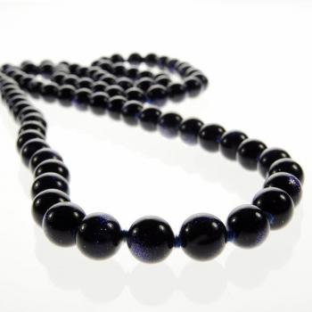 Black Bead Necklace